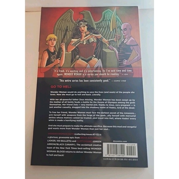 Wonder Woman Guts Vol. 2 by Brian Azzarello The New 52! Comic Graphic Novel - Picture 2 of 5